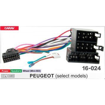 Перехідник для магнітол16pin Carav 16-024 Peugeot