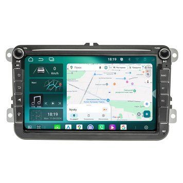 Штатна магнітола Cyclone VW ANDROID 8" (4x64 DSP 360)