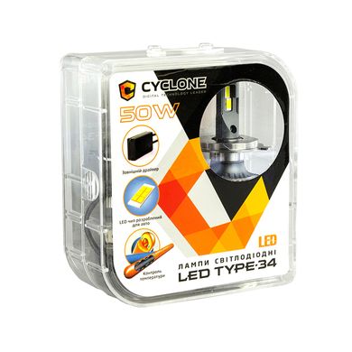 LED лампа Cyclone LED H3 5500K type 34