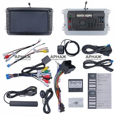 Штатна магнітола QIV Q1+ VW 8" 2/64 (8" 8581 2/64 4G)