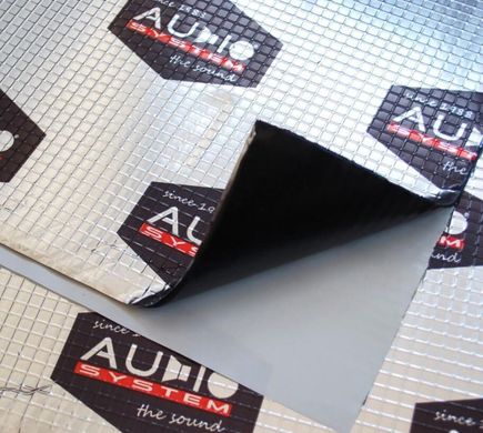 Шумоізоляція Audio-System Alubutyl 4000 4.0 mm 0.7х0.5