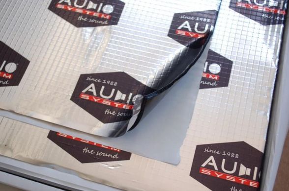 Шумоізоляція Audio-System Alubutyl 4000 4.0 mm 0.7х0.5