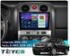 Штатна магнітола Teyes CC4 Pro 2K 8+128 Gb Chevrolet Colorado 2006-2012 Isuzu D-MAX MU-71 2008-2012 9"