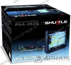 GPS навігатор Shuttle PNA-3520 Навител