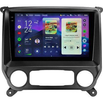 Штатная магнитола Teyes CC4 Pro 2K 12+256 Gb Chevrolet Silverado 3 GMTK2 2013-2019 10"