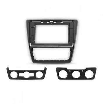 Комплект рамка+проводка QIV Skoda Yeti 5L 2009-2014 (F2) 10"