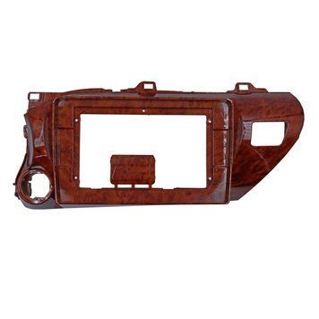 Teyes Перехідна рамка під Toyota Hilux Pick Up AN120 2015-2020 Mahogany 10"