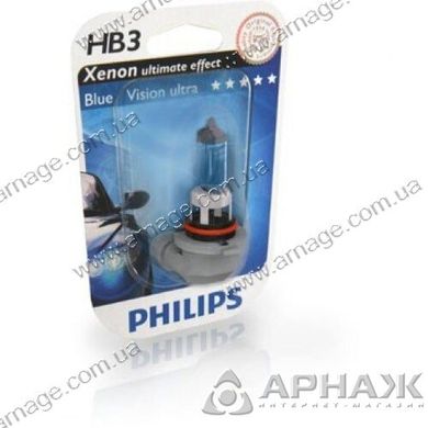 Галогенові лампи Philips 9005BV BLUEVISION ULTRA
