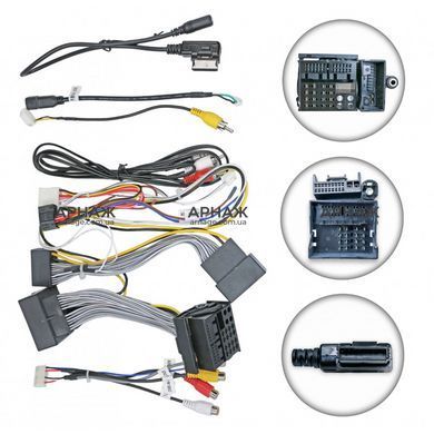 Комплект рамка+проводка QIV Audi Q5 2010-2018 (F3) (W2) 10"