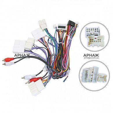 Комплект рамка+проводка QIV Nissan Teana J31 2003-2008 (F1) 9"