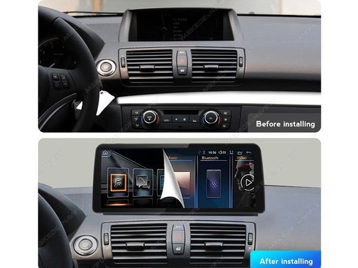 Штатная магнитола Fors BMW 1 Series E81/E82/E87/E88 (8+64Gb. 12.3") 2004-2008