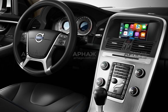 Беспроводной CarPlay и AndroidAuto для Volvo XC60 (2012-2015) 7"