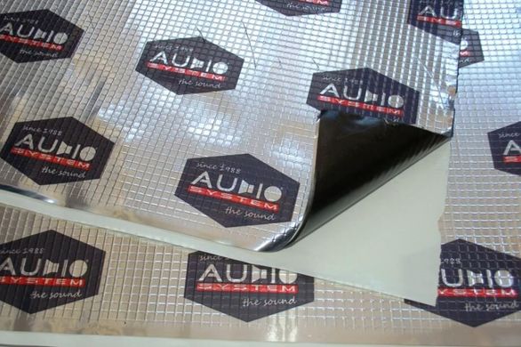 Шумоизоляция Audio-System Alubutyl 3000 3.0 mm 0.7х0.5