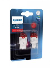LED автолампы Philips 11065U30RB2 W21W LED 12V Ultinon Pro3000 RED