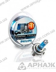Галогенові лампи Philips H1 Cristal Vision 12258CV SM Blister