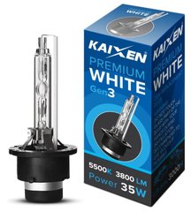 Ксенонова лампа Kaixen D2S 5500K PREMIUM WHITE GEN 3