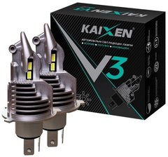 Світлодіодні автолампи Kaixen V3 H4 6000K 40W