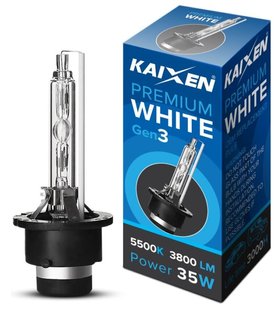 Ксенонова лампа Kaixen D2S 5500K PREMIUM WHITE GEN 3