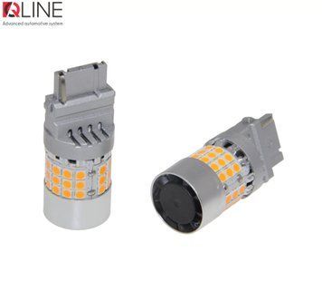 LED габариты QLine 3156 (P27W) Amber CANBUS