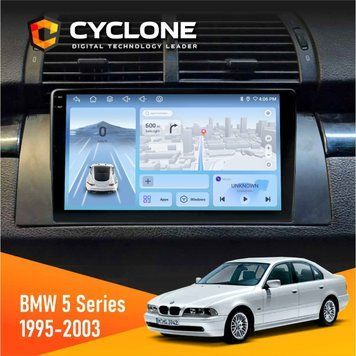 Штатна магнітола CYCLONE BMW 5 Series (E39) 1995-2003 Радіо модуль C9-012 4/64 DSP 4G