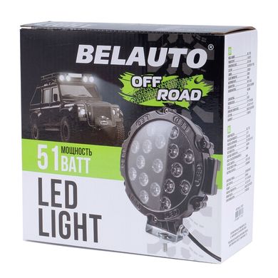 LED фара Белавто BOL1703S EPISTAR Spot LED (17*3w)