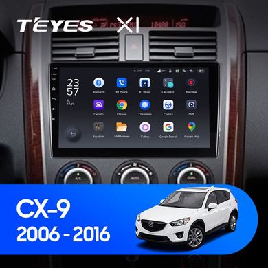 Штатна магнітола Teyes X1 2+32Gb Wi-Fi Mazda CX-9 TB 2006-2016 10"