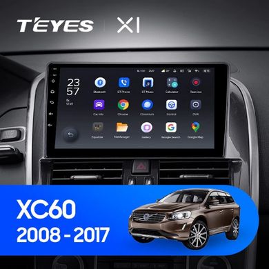 Штатная магнитола Teyes X1 2+32Gb Wi-Fi Volvo XC60 2014 + 9"