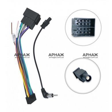 Комплект рамка+проводка QIV Volkswagen Santana 2012-2022 (F2) (W1) 9"