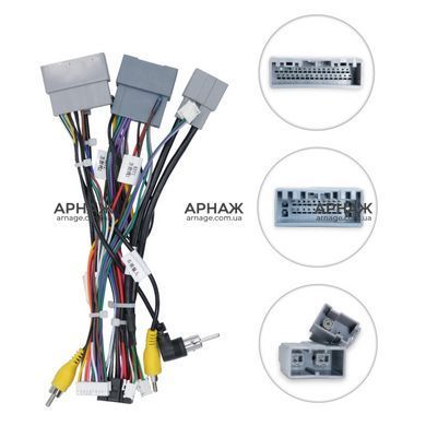 Комплект рамка+проводка QIV Honda Lingpai 2022+ (F2) 10"