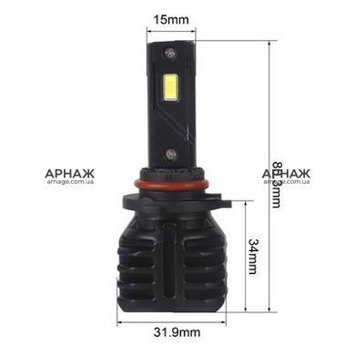 LED лампы Carlamp Night Vision Gen 3 9005 NVG3-9005 5500K 6000 Lm