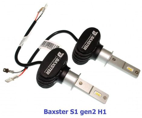 Светодиодные автолампы Baxster S1 gen2 H1 5000K