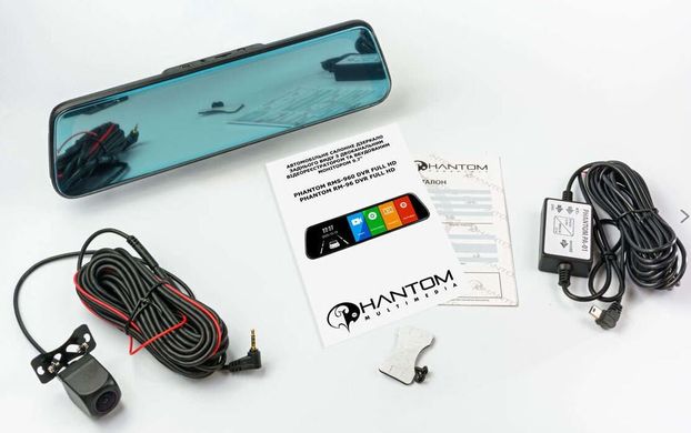 Зеркало-видеорегистратор Phantom RMS-960 DVR Full HD-3 В