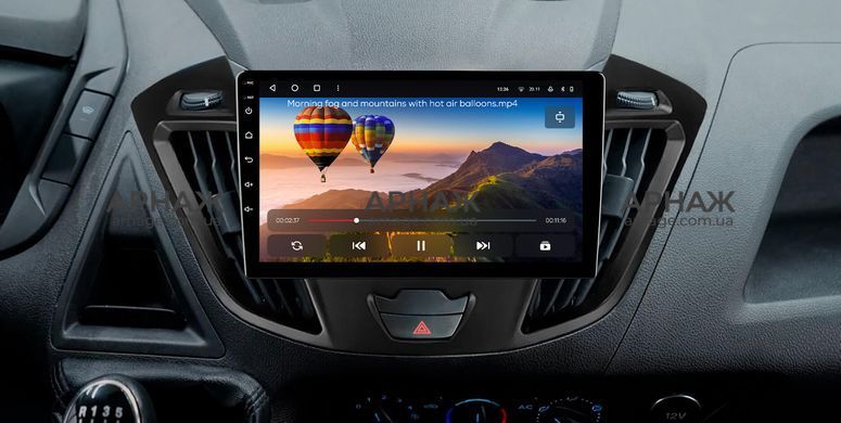 Штатная магнитола Gazer T6009-TRN PRO Ford Tourneo Custom 1. Transit 2012-2021