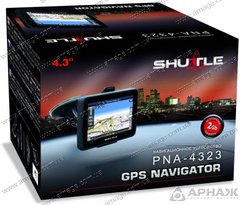 GPS навігатор Shuttle PNA-4323 Навител