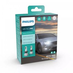 LED автолампы Philips H4 11342U51X2 LED Ultinon Pro5100 +160% 12/24V