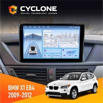 Штатна магнітола CYCLONE BMW X1 E84 2009-2012 C10-012 4/64 DSP 4G
