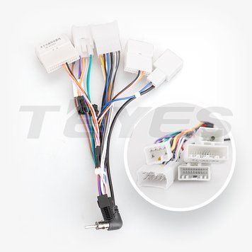 Teyes Проводка під Toyota Vios 2 2007-2013