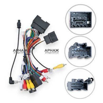 Комплект рамка+проводка QIV QBRK 6619-39 Cadillac SRX 2010-2011 (K2) 9"