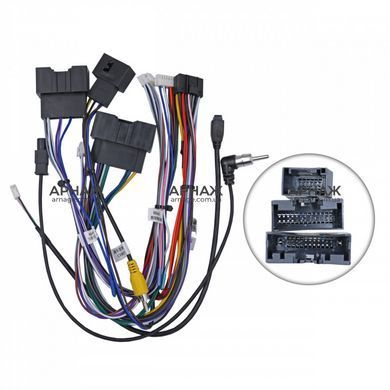 Комплект рамка+проводка QIV QBR-KH 1110-68 Ford Escape 3 (Kuga 2) 2012-2019 (F4) 12.3"
