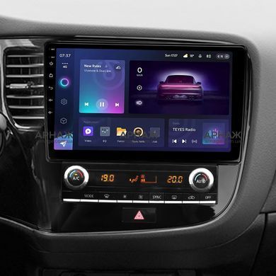 Штатна магнітола Teyes CC3 2K 4+64 Gb Mitsubishi Outlander 3 III GF0W GF0W GG0W 2018 - 2021 (B) 10"
