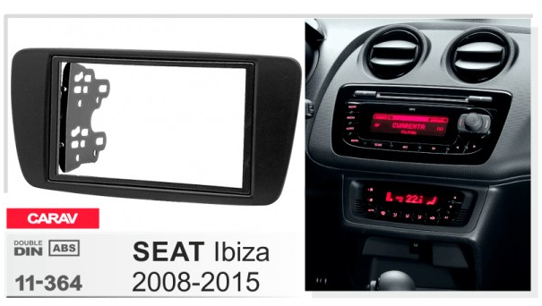 Рамка переходная Carav 11-364 Seat Ibiza