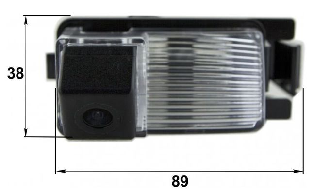 Камера заднього виду Falcon SC22SCCD Nissan