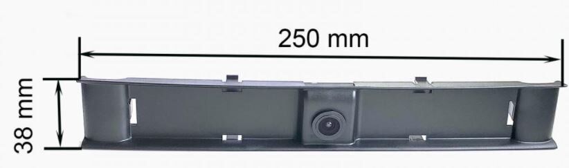 Камера переднего вида Prime-X C8164 Jeep Compass 2017 2018