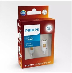 Габариты Philips 24961CU60X2 W5W LED Ultinon Pro6000 24V W2.1x9.5d white
