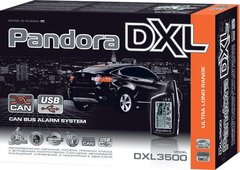 Автосигнализация Pandora DXL 3500 CAN двухсторонняя с CAN шиной и автозапуском