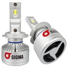 LED автолампы Sigma A9 H1 45W CANBUS (кулер)