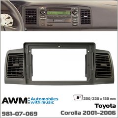 Переходная рамка AWM 981-07-069 Toyota Corolla