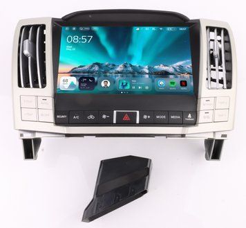 Штатная магнитола Teyes CC4 2K 6+64 Gb Lexus RX300 RX330 RX350 TOYOTA HARRIER 2004-2008 BSJ A-Mod 9" (L3)