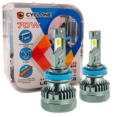 LED автолампы Cyclone LED H11 5500K type 48 2шт