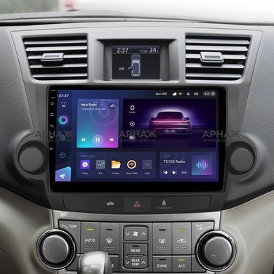 Штатная магнитола Teyes CC3 2K 6+128 Gb 360&deg; Toyota Highlander 2 XU40 2007-2013 10"